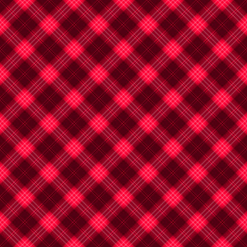 Fabric in red and black fiber seamless pattern tartan. EPS10