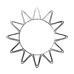 sun summer isolated icon vector illustration design