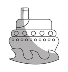Obraz premium ship boat isolated icon vector illustration design