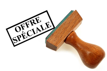 Tampon offre spéciale 