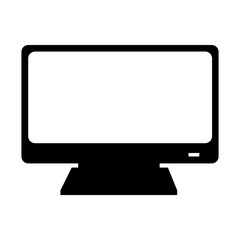 monitor computer isolated icon vector illustration design