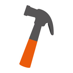 hammer tool isolated icon vector illustration design