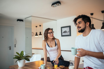 Starting the day together