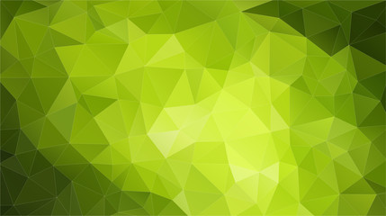 Fototapeta na wymiar Green Colors Mosaic Pattern Stock Image