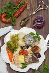 traditional portuguese dish cozido a portuguesa