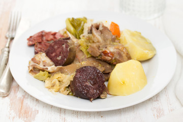 traditional portuguese dish cozido a portuguesa