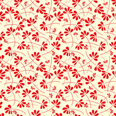 Organic background. Seamless pattern.Vector. 植物パターン