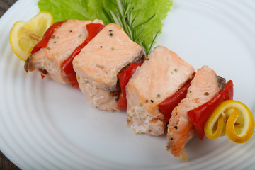 Salmon Skewer