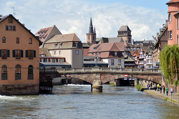 Fototapeta na wymiar Strasbourg old town