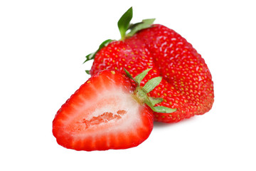 Ripe strawberries