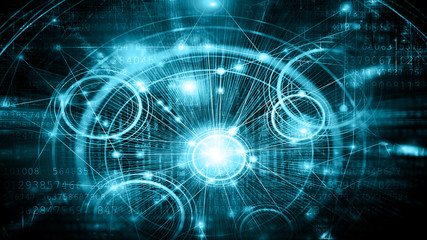 Best Internet Concept of global business.Technological background, symbols Wi-Fi, of the Internet, television, mobile and satellite communications