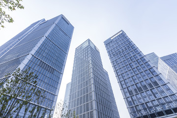 Obraz na płótnie Canvas Common modern business skyscrapers