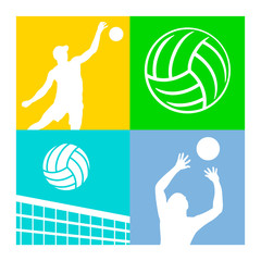 Fototapeta premium Beachvolleyball - 97