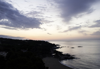 Obraz premium Dusk on the beach