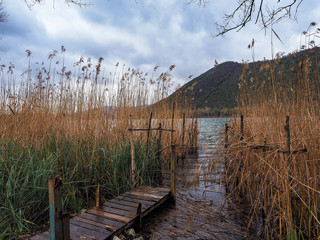 Il lago d'inverno - Piediluco - Umbria