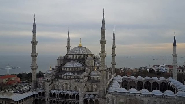 Blue Mosque Aerial