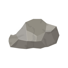 color background with piece of rock vector illustration