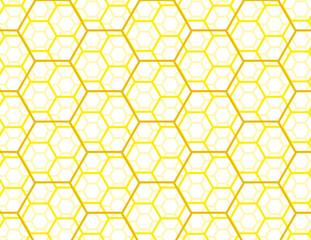 Geometry line hexagonal seamless pattern for surface design, fabric, wrapping paper. Modern abstract repeatable motif .