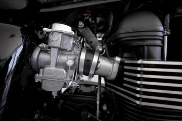 Fototapeta premium Motorcycle engine design