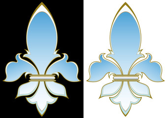 Heraldic lily