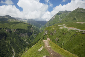 Fototapeta premium Mountains of Republic of Georgia 