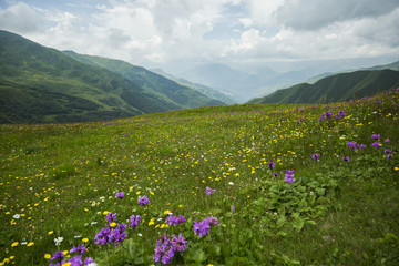 Mountains of Republic of Georgia 