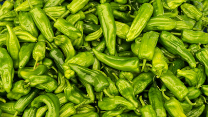 green peper chili. background