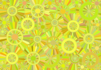 Abstract background consisting of different size gears