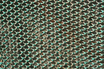 Fishing net texture.