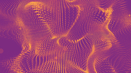 abstract illuminated duo tone plexus background
