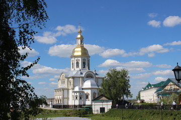 Seraphim of Sarov in the Holy Trinity Seraphim-Diveevo monastery in Diveevo, Russia