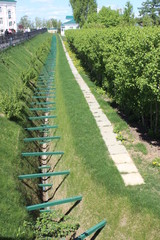 Seraphim of Sarov in the Holy Trinity Seraphim-Diveevo monastery in Diveevo, Russia
