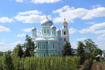 Seraphim of Sarov in the Holy Trinity Seraphim-Diveevo monastery in Diveevo, Russia