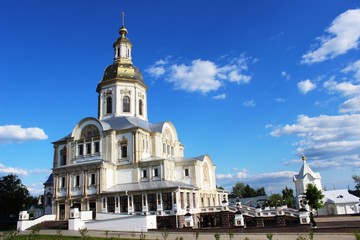 Seraphim of Sarov in the Holy Trinity Seraphim-Diveevo monastery in Diveevo, Russia