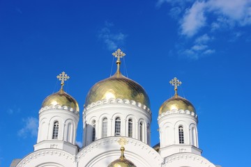Seraphim of Sarov in the Holy Trinity Seraphim-Diveevo monastery in Diveevo, Russia