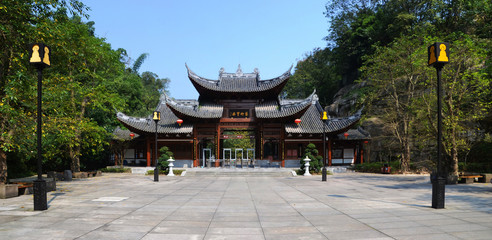 Obraz premium Baodingshan Caves