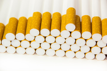 cigarettes isolated on white background