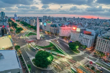Abwaschbare Fototapete Buenos Aires Die Hauptstadt von Buenos Aires in Argentinien