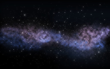 stars or galaxy in night sky