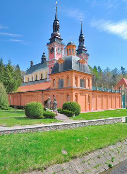 die ber&uuml;hmte Wallfahrtskirche Swieta Lipka oder heiligelinde,Masuren,Polen