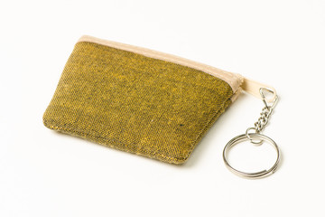 small bag on white isolated
