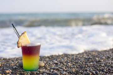 Ananas Cocktail at The Beach