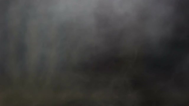 Ominous smoke filling room like evil capturing world trying sneak to every house