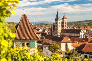 Ansicht von Esslingen am Neckar Deutschland vom Neckarhaldenweg © sculpies
