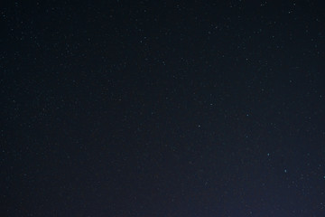 Beautiful milky way on a dark night sky with stars