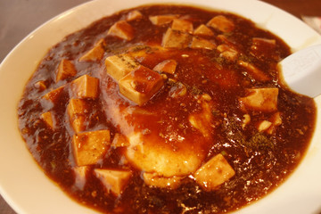 麻婆天津飯