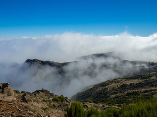 über den Wolken auf Madeira 