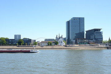 Uferpanorama K&ouml;ln Deutz