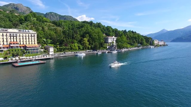 Villa Carlotta and Grand Hotel Tremezzo - Como lake in Italy
