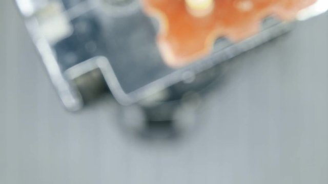 Close up of an electronic component
